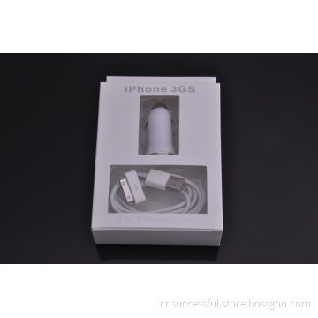 2 in 1 Universal USB Car Charger for iPhone